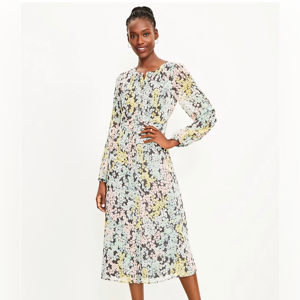 Garden Midi Shirtdress